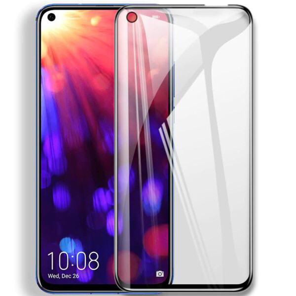 

Противоударное Защитное Гибкое стекло 5D Caisles для Huawei Nova 5i / P20 lite 2019 Ультратонкое Прозрачное / Черное