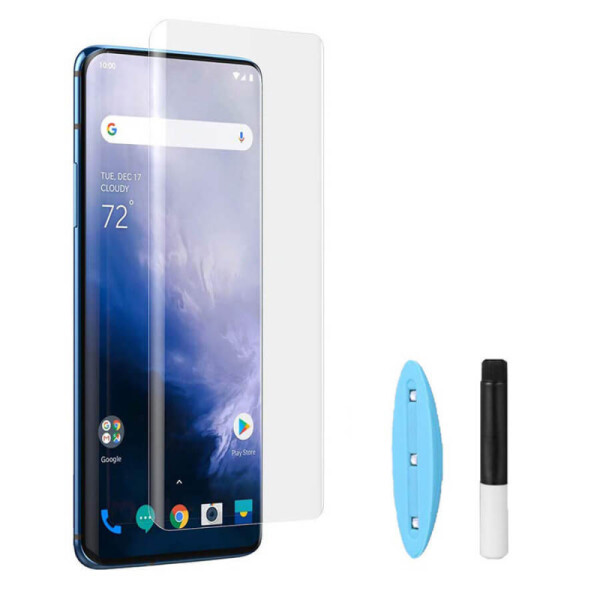 

Противоударное Защитное стекло Mocolo NEW с УФ лампой для OnePlus 7 Pro Прозрачный