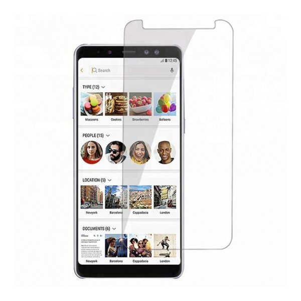

Противоударное Защитное цветное 3D стекло Mocolo для Samsung A730 Galaxy A8 Plus + (2018) Ультратонкое Прозрачное / Черное