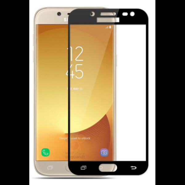 

Противоударное Защитное стекло Mocolo Full Glue NEW на весь экран для Samsung Galaxy J7 2017 Прозрачный / Черный