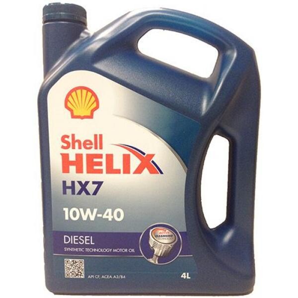 

Моторное масло Shell Helix Diesel HX7 10W-40 4л.