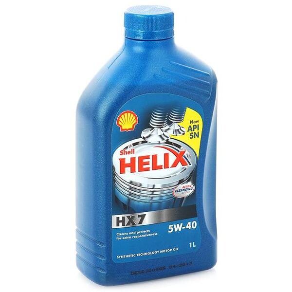 

Моторное масло Shell Helix HX7 5W-40 1л.