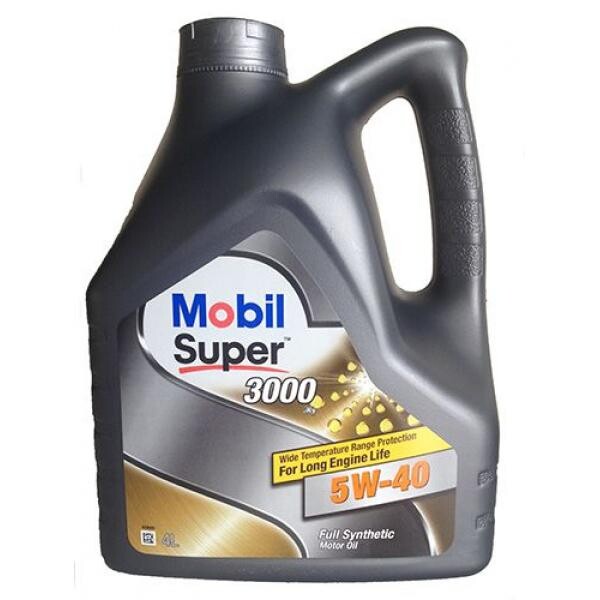 

Моторное масло Mobil Super 3000 X1 5W-40 4л.