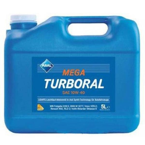 

Моторное масло Aral MegaTurboral 10W-40 5л.