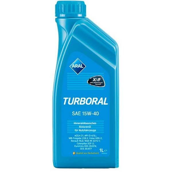 

Моторное масло Aral Turboral 15W-40 1л.