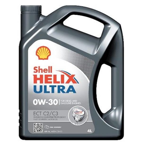 

Моторное масло Shell Helix Ultra ECT C2/C3 0W-30 4л.