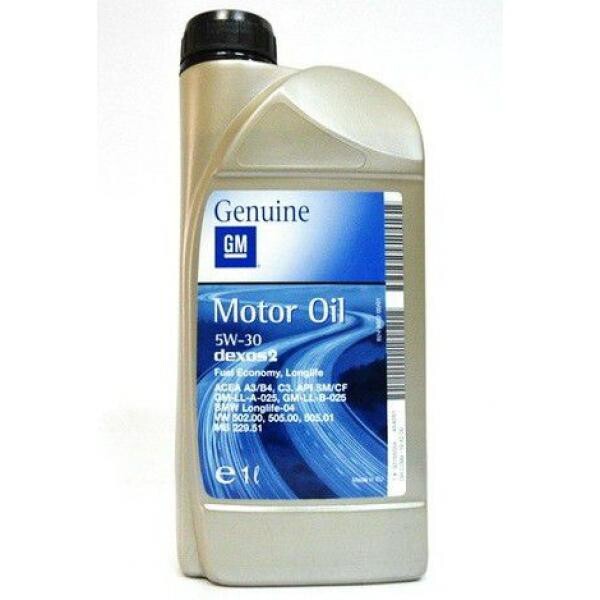 

Моторное масло GM Dexos 2 Longlife 5W-30 1л.