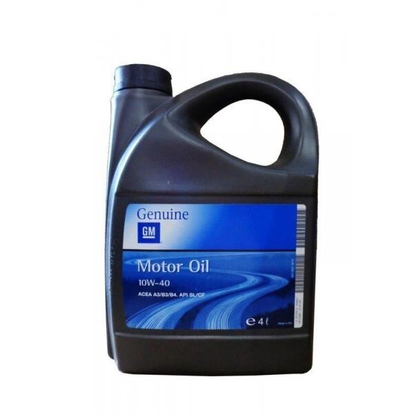 

Моторное масло GM Semi Synthetic 10W-40 4л.