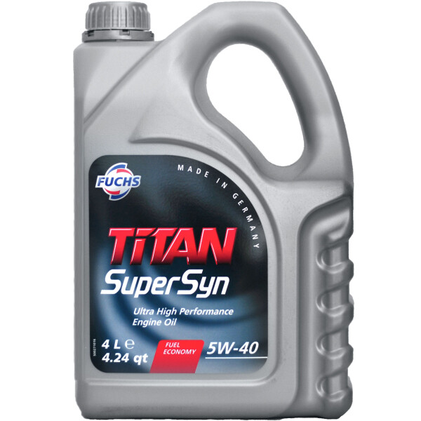 

Моторное масло Fuchs Titan Supersyn 5W-40 4л.