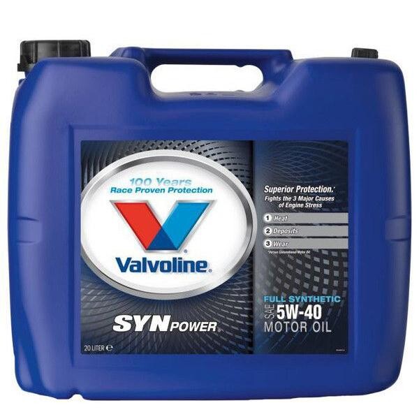 

Моторное масло Valvoline Synpower 5W-40 20л.
