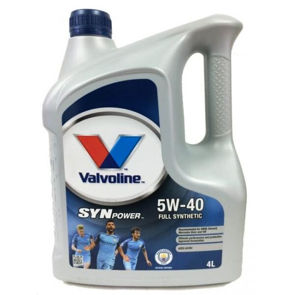 

Моторное масло Valvoline Synpower 5W-40 4л.