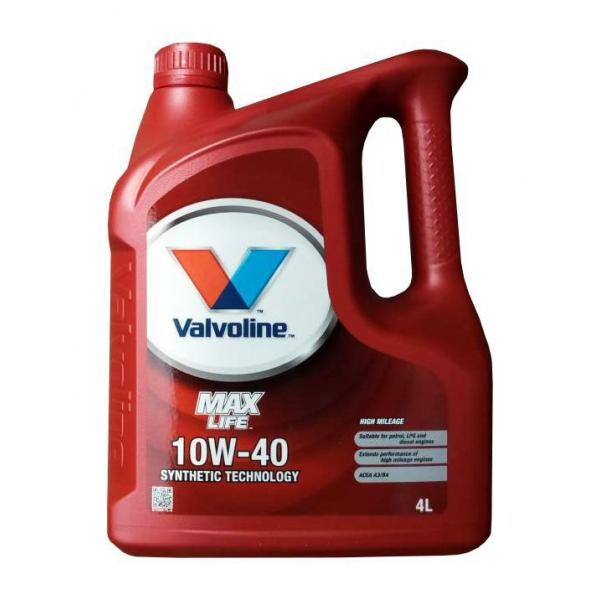 

Моторное масло Valvoline Maxlife 10W-40 4л.