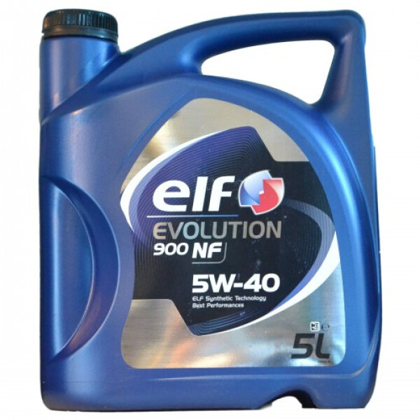 

Моторное масло Elf Evolution 900 NF 5W-40 5л.