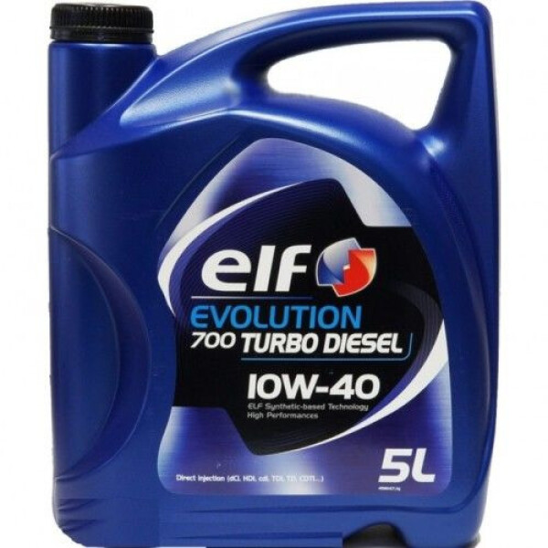 

Моторное масло Elf Evolution 700 Turbo Diesel 10W-40 5л.