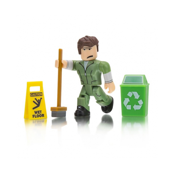 

Jazwares Roblox Игровая коллекционная фигурка Сore Figures Welcome to Bloxburg: Glen the Janitor W3 (ROG0106)