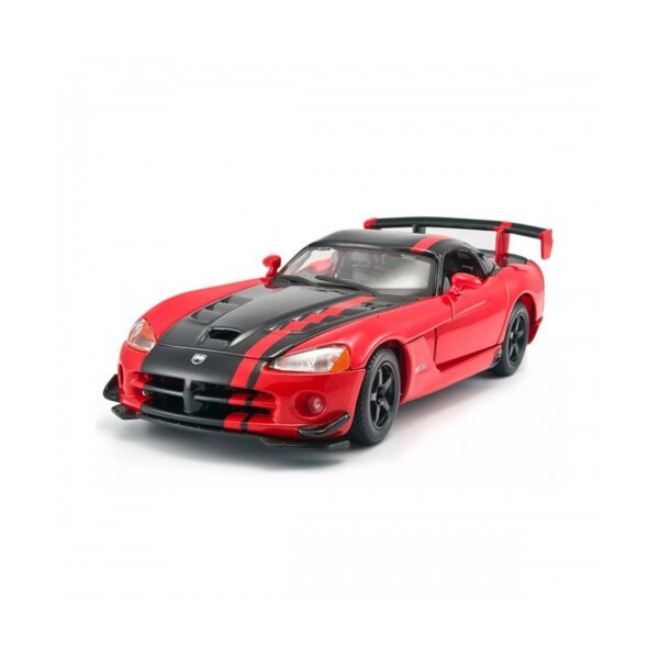 

Автомодель Bburago DODGE VIPER SRT10 ACR (красн-черн металлик, 1:24) (18-22114)