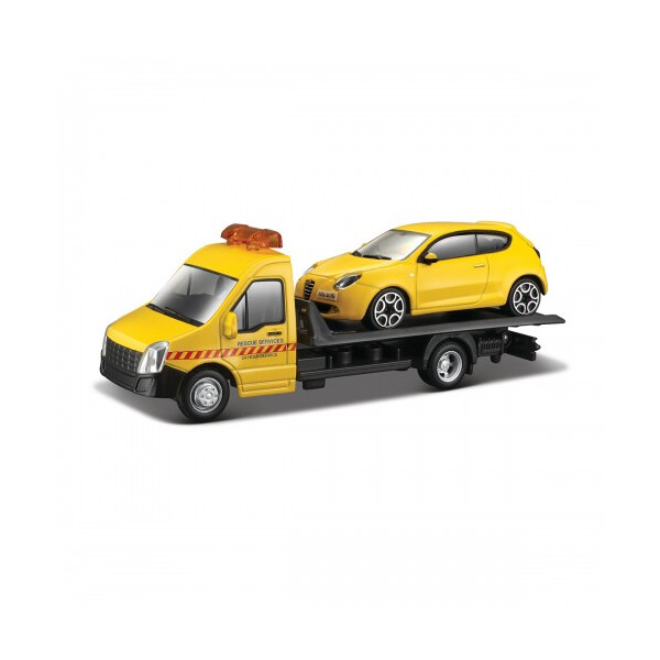

Игровой набор Bburago АВТОПЕРЕВОЗЧИК c автомоделью ALFA ROMEO MITO (18-31406)