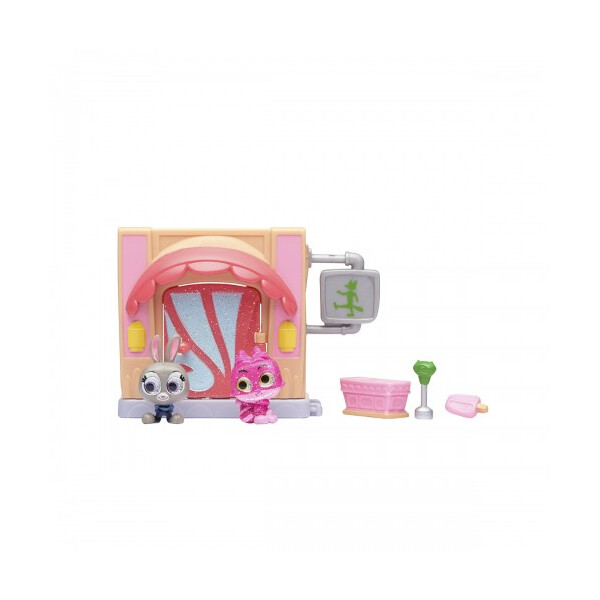 

Игровой набор DISNEY DOORABLES - ЗВЕРОПОЛИС (2 героя, домик, аксессуар) (69418)