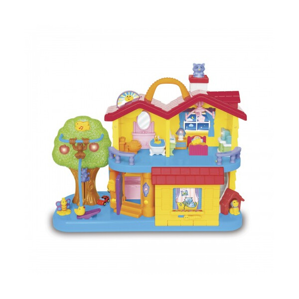 

Игровой набор Kiddieland ЗАГОРОДНЫЙ ДОМ (свет, звук) (032730)