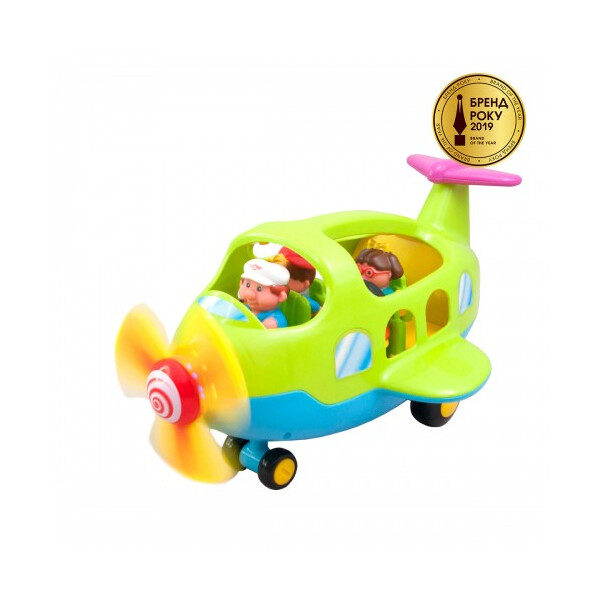 

Игровой набор Kiddieland САМОЛЕТ-ПУТЕШЕСТВЕННИК (свет, русская озвучка) (056895)