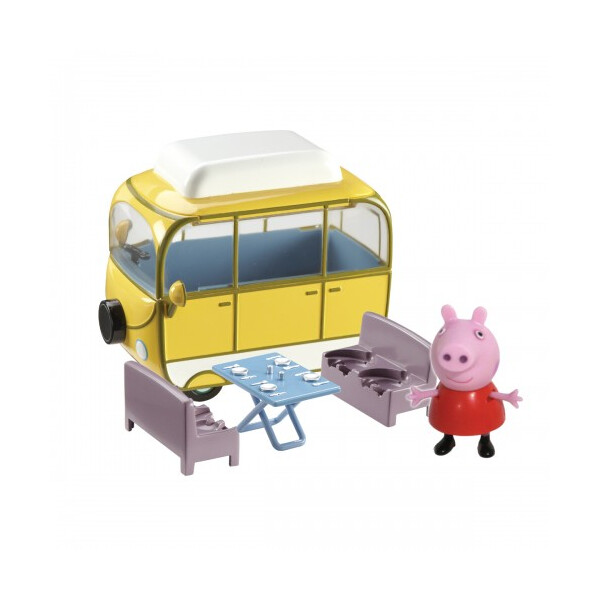 

Игровой набор Peppa - ВЕСЕЛЫЙ КЕМПИНГ (автобус, фигурка Пеппы) (15561)