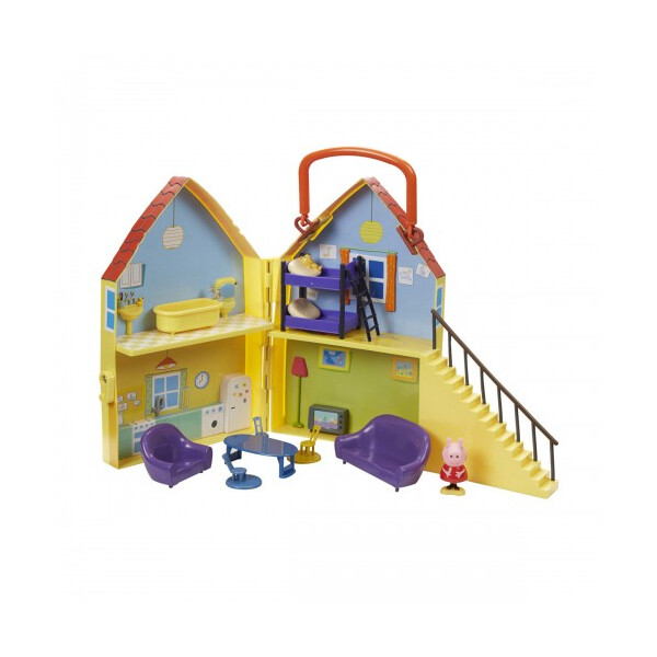 

Игровой набор Peppa - ДОМ ПЕППЫ (домик с мебелью, фигурка Пеппы) (20835)