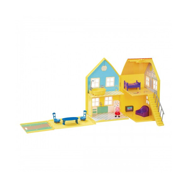 

Игровой набор Peppa - ДОМ ПЕППЫ ДЕЛЮКС (домик с мебелью, фигурка Пеппы) (06865)