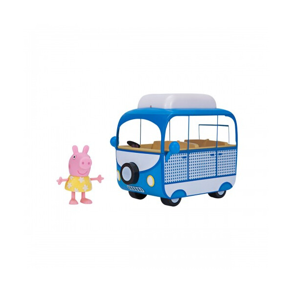 

Игровой набор Peppa - ДОМИК НА КОЛЕСАХ (фигурка Пеппы, автобус) (95672)
