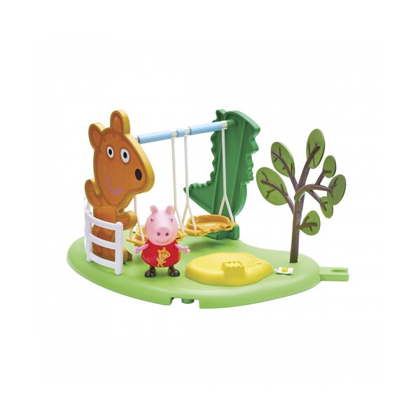 

Игровой набор Peppa - ИГРОВАЯ ПЛОЩАДКА ПЕППЫ (качели, фигурка Пеппы) (06149-1)