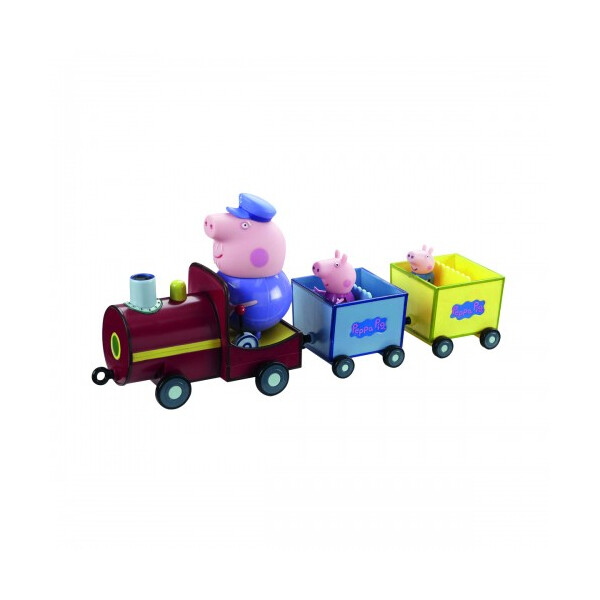

Игровой набор Peppa - ПАРОВОЗИК ДЕДУШКИ ПЕППЫ (паровозик, 3 фигурки) (20829)