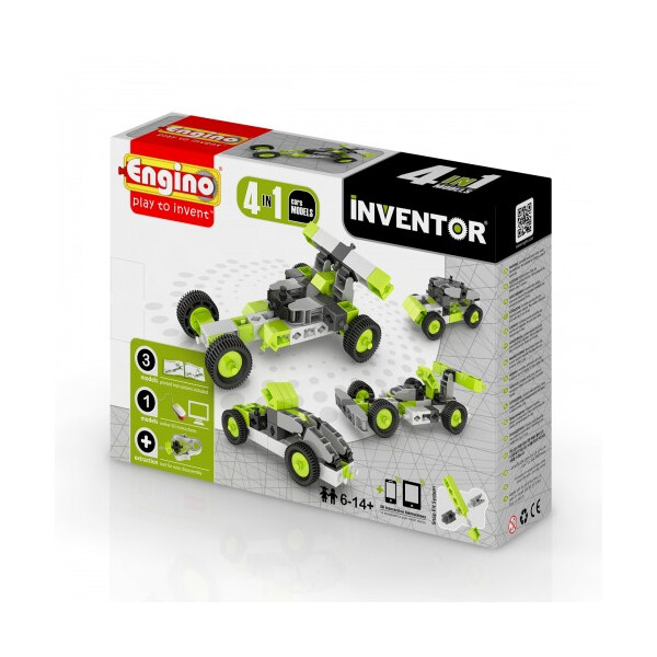 

Конструктор серии INVENTOR 4 в 1 - Автомобили (0431)