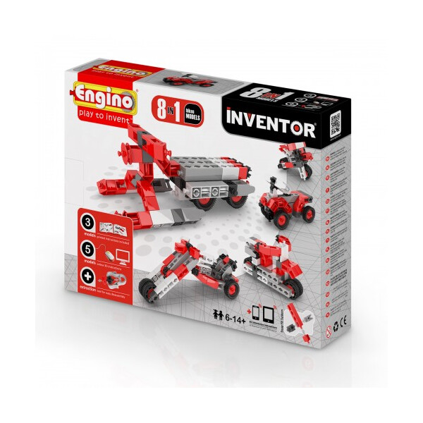 

Конструктор серии INVENTOR 8 в 1 - Мотоциклы (0832)