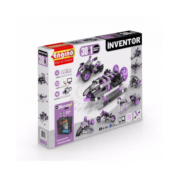 

Конструктор серии INVENTOR MOTORIZED ADVENTURE 30 в 1 с электродвигателем (3031)