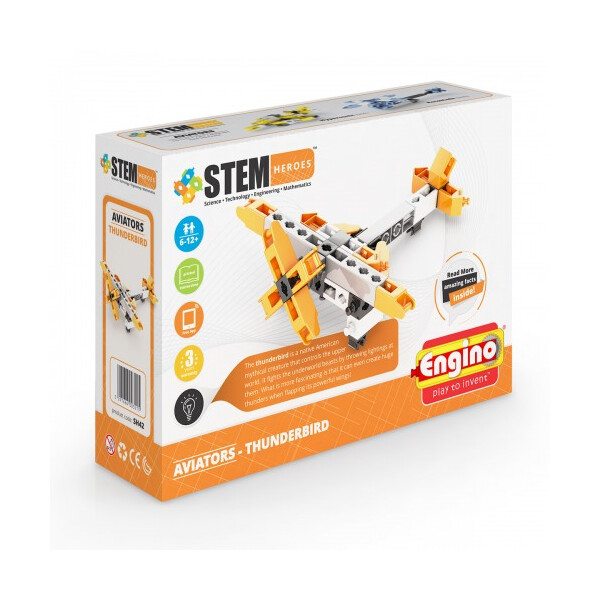 

Конструктор серии STEM HEROES - Авиация: буревестник (SH42)