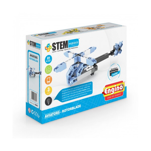 

Конструктор серии STEM HEROES - Авиация: вертолет (SH43)