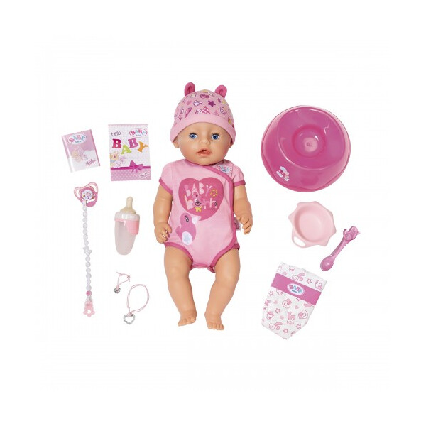 

Кукла Zapf Baby Born Очаровательная малышка с аксессуарами 43 см (824368)