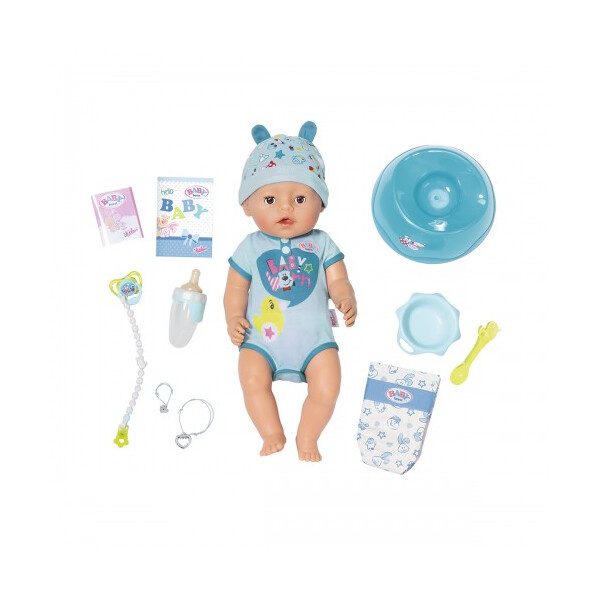 

Кукла Zapf Baby Born Очаровательный малыш с аксессуарами 43 см (824375)