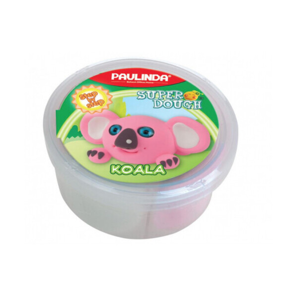

Масса для лепки Paulinda Super dough 40г Коала (PL-081394-10)
