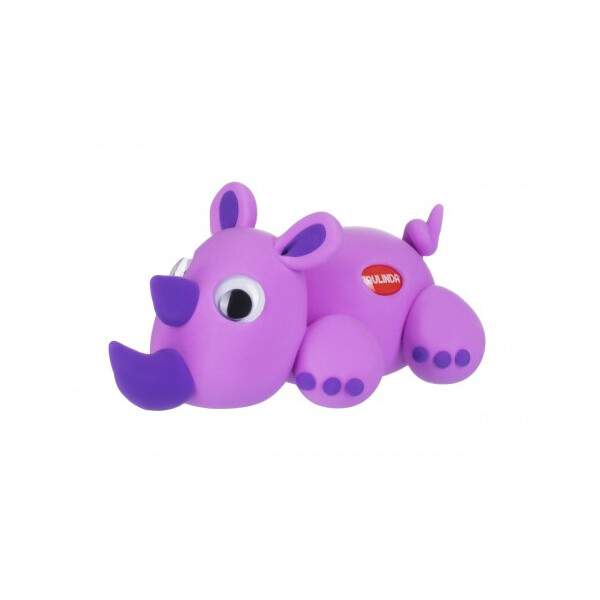 

Масса для лепки Paulinda Super Dough Fun4one Носорог (подвижные глаза) (PL-1537)