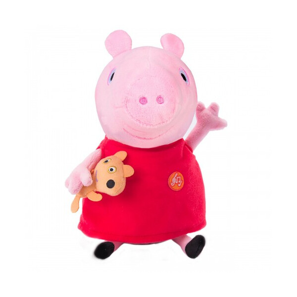 

Мягкая озвученная игрушка - ПЕППА С ИГРУШКОЙ (30 cm) (30117)