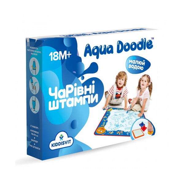 

Набор для творчества AQUA DOODLE - ВОЛШЕБНЫЕ ВОДНЫЕ ШТАМПЫ (AD8001N)