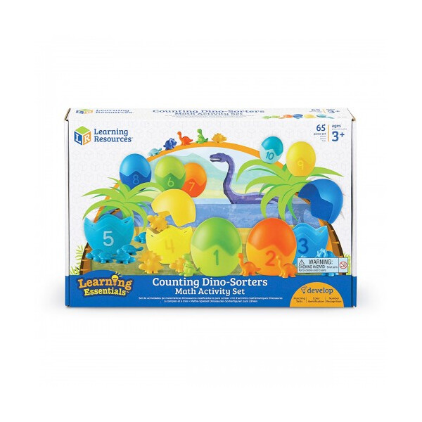 

Обучающий игровой набор-сортер LEARNING RESOURCES - ДИНО-СЧЕТ (LER1768)