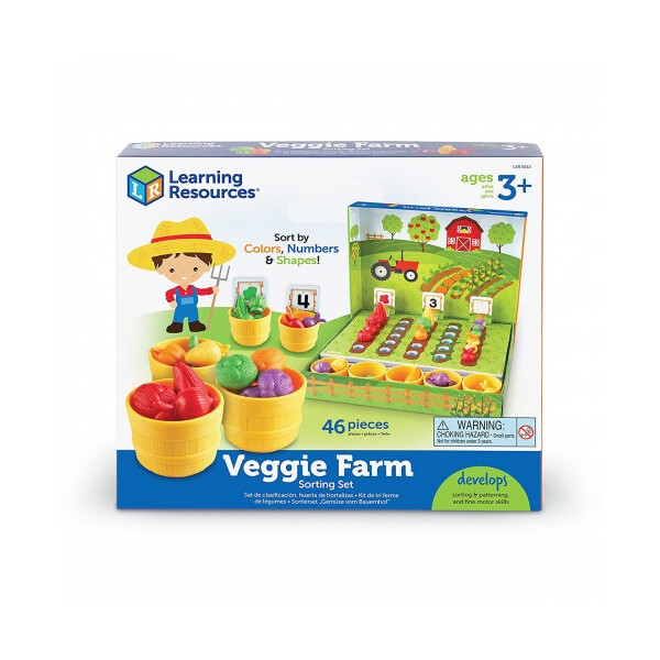 

Обучающий игровой набор-сортер LEARNING RESOURCES - УМНЫЙ ФЕРМЕР (LER5553)