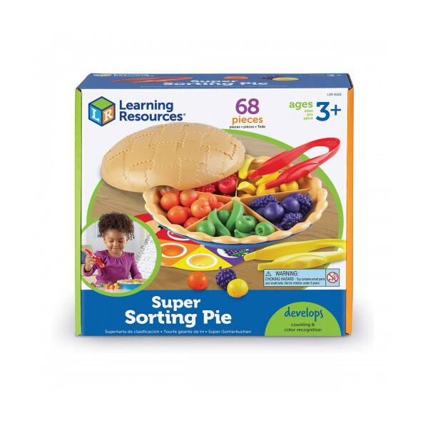 

Обучающий игровой набор-сортер LEARNING RESOURCES - ЯГОДНЫЙ ПИРОГ (LER6216)