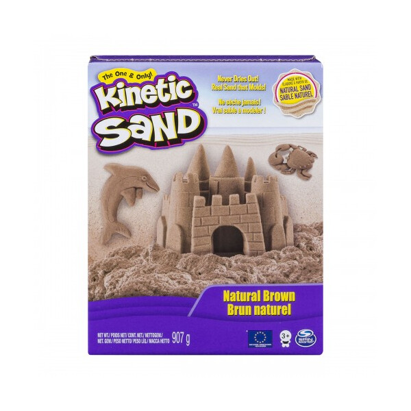 

Песок для детского творчества - KINETIC SAND ORIGINAL (натуральный цвет, 907 г) (71400)