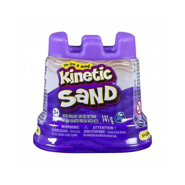 

Песок для детского творчества - KINETIC SAND МИНИ КРЕПОСТЬ (фиолетовый,141 г) (71419P)