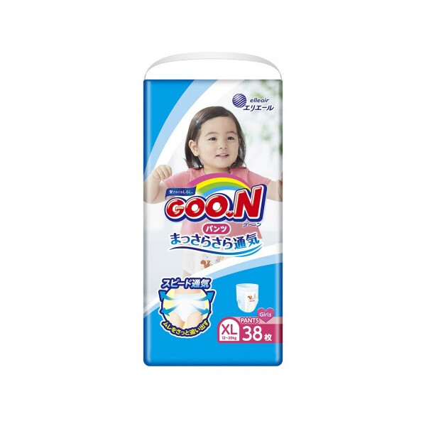 

Подгузники-трусики Goo.N XL 12 - 20 кг для девочек 38 шт (853630)