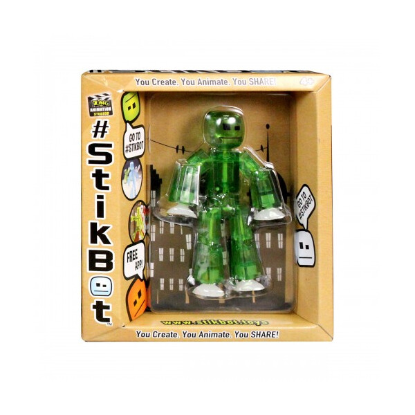 

Фигурка для анимационного творчества STIKBOT S1 (зеленый) (TST616G)