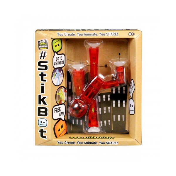 

Фигурка для анимационного творчества STIKBOT S1 (красный) (TST616R)