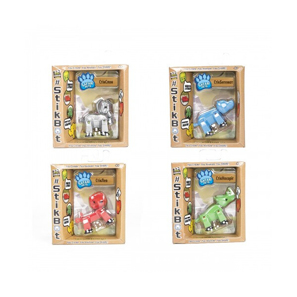 

Фигурка для анимационного творчества STIKBOT SAFARI PETS (в ассорт.) (TST622SF)